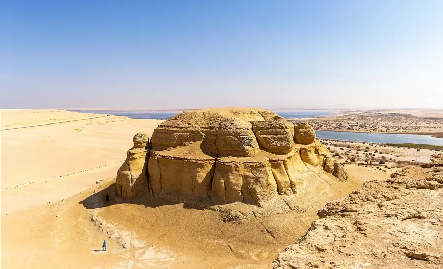1-Day Adventure in Fayoum: Fossils, Lakes & Sandboarding